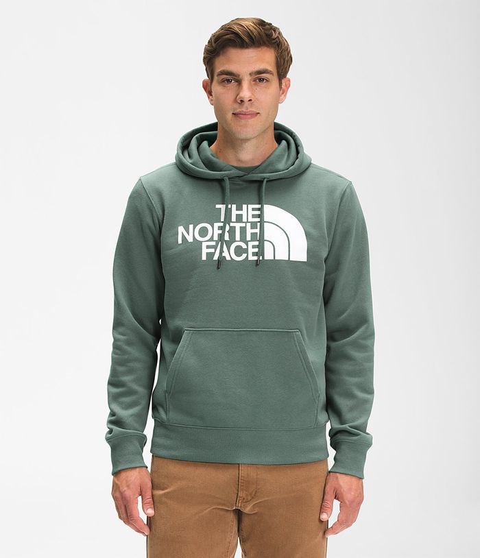 Sudadera Con Capucha The North Face Hombre Half Dome Pullover - Colombia SMXELO217 - Verde